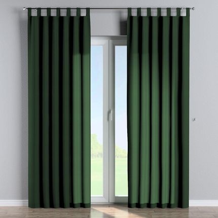 Dekoria Zasłona na szelkach 1 szt. zielony Quadro 130x260 cm - zdjęcie 3