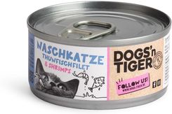 Dogs'N Tiger Cat Filet Filet Tuńczyk I Krewetki Karma Mokra 12X70G