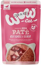 Wow Cat Junior Karma Mokra Z Drobiem I Wątróbką 12X125G