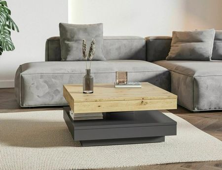 Signal Ława Cotto 67X67 Dąb Artisan Antracyt COTTODAAT - zdjęcie 2