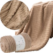 Zdjęcie Eurofirany Koc D91 Lisa 150x200 Cm Beżowy 26376-eurofirany_452317 - Śrem