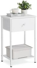 Zdjęcie Oskar Stolik Szafka Biała Nocna Szuflada 8802 - Grodków