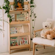 Zdjęcie Drewniany Regał   Biblioteczka Sensoryczna - Oleśnica