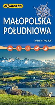 Mapa - Małopolska Południowa 1:100 000