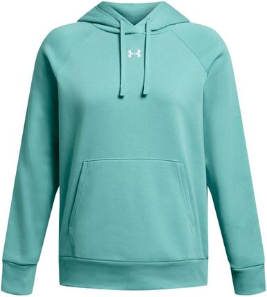 Under Armour Bluza damska Under Armour Rival Flecce Hoodie miętowa 1379500 482