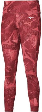 Legginsy damskie Mizuno  Alpha Graphic 7/8 Tight Tea Rose L