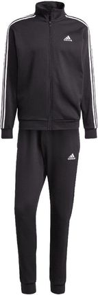 Adidas Dres męski adidas Basic 3-Stripes Fleece czarny IJ6067