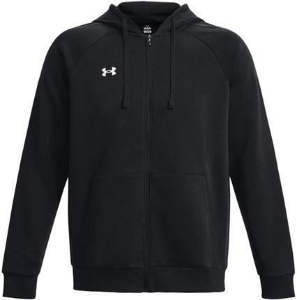 Under Armour Bluza męska Under Armour Rival Fleece FZ Hoodie czarna 1379767 001