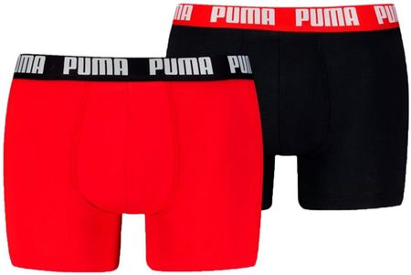 Puma Bokserki męskie Puma Everyday Basic 2p czerwone, czarne 938320 10