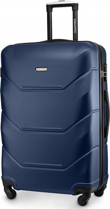 Duża walizka podróżna na kółkach Ryanair Wizzair 90L twarda XXL Zagatto