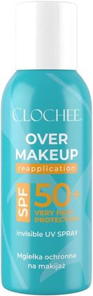 Clochee Uv Spray Spf50+ Mgiełka Ochronna Na Makijaż 75ml