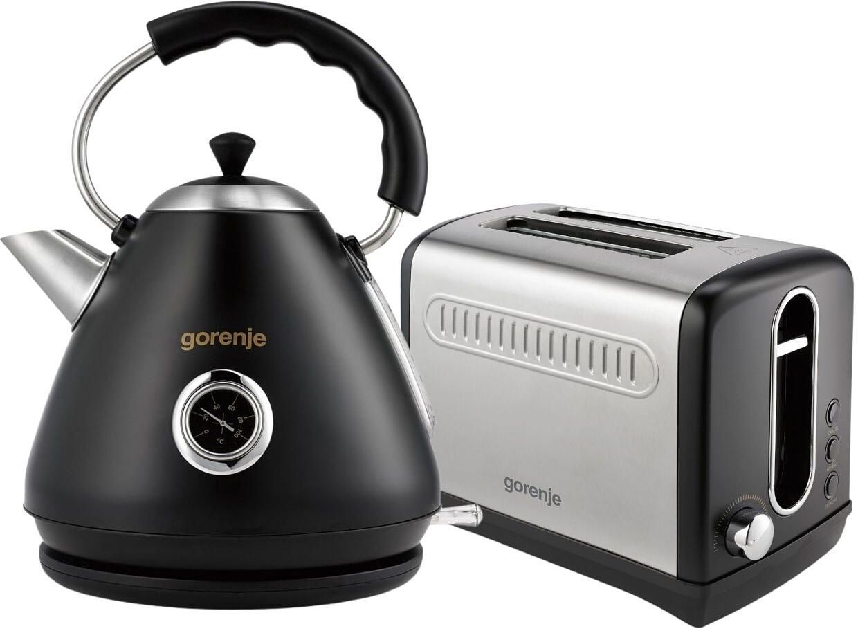 Zestaw AGD Gorenje K17CLBK + T1100CLBK - Opinie i ceny na Ceneo.pl
