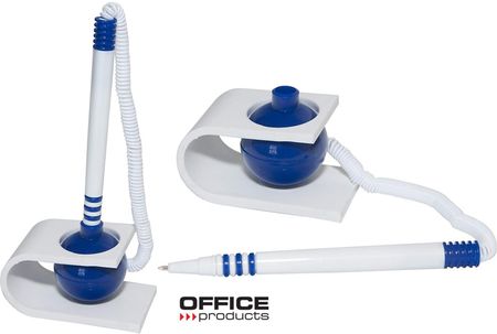 Office Products Długopis Na Sprężynce Stojący Niebieski