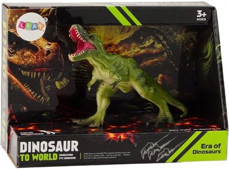 Leantoys Figurka Kolekcjonerska Dinozaur Tyrannosaurus Zielony - zdjęcie 2