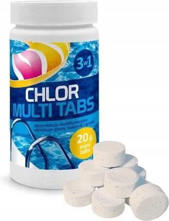 Ntce Chlor Multi Tabletki 20g Niebieskie Do Basenu 1kg Nbp020143055