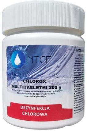 Ntce Chlorox Multitabletki 200g Tabletki Chlorowe Do Basenu 0,4kg 1809