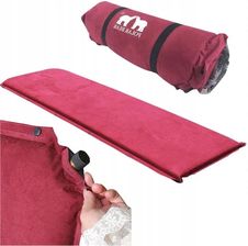 Klaus Mata Samopompuj�ca Materac Karimata Turystyczna Kempingowa Pod Namiot Biwak 180X5 Bordowy