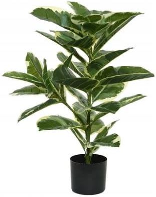 Roślina zielona w doniczce sztuczna ozdobna 76x61 cm
