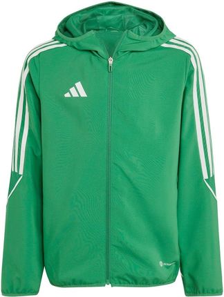 Adidas teamwear Kurtka dla dzieci adidas Tiro 23 League Windbreaker zielona IA1625