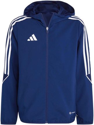 Adidas teamwear Kurtka dla dzieci adidas Tiro 23 League Windbreaker granatowa IA1627