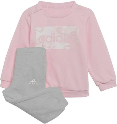 Adidas Dres dla dzieci adidas I Lin ft Jogger różowo-szary H65821