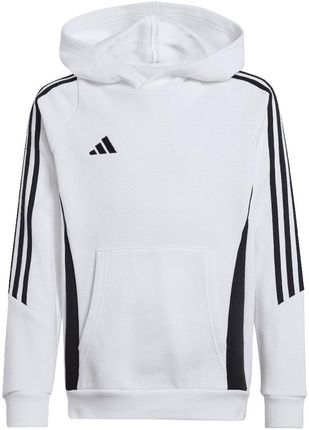 Adidas teamwear Bluza dla dzieci adidas Tiro 24 Hooded Sweat biała IR7506