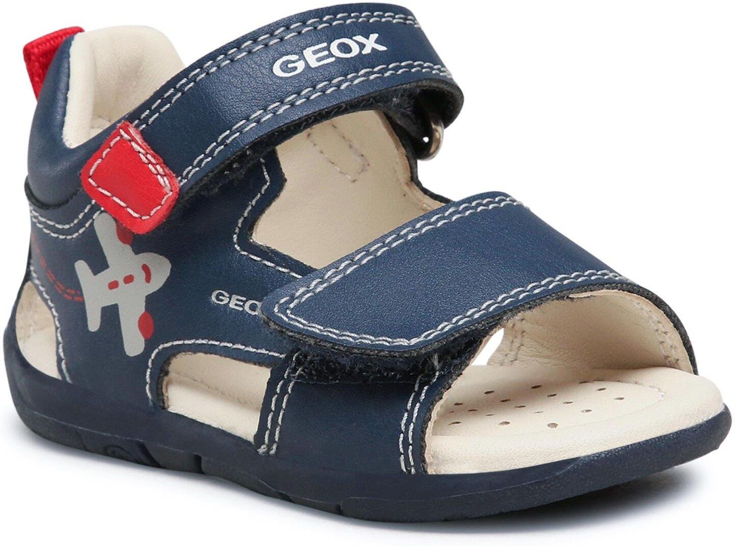 Geox Sandales Premiers Pas Bébé Garçon B Tapuz Boy – Respirantes & Confortables