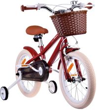 Zdjęcie Royalbaby Rower 16" Macaron Retro Vintage Dziecięcy Boczne Koła 16B-6,3 - Dobczyce