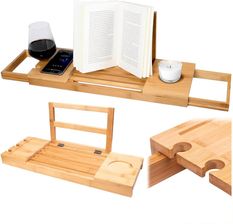 Zdjęcie Półka Na Wannę Dafne Bambusowa - Nowe Brzesko