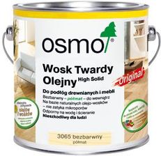 Osmo Wosk Twardy Olejny Original 0,75 L Bezbarwny Półmat (3065) - Impregnaty i grunty