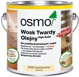 Osmo Wosk Twardy Olejny Original 2,5 L Bezbarwny Półmat (3065) - zdjęcie 1 Osmo Wosk Twardy Olejny Original 2,5 L Bezbarwny Półmat (3065)