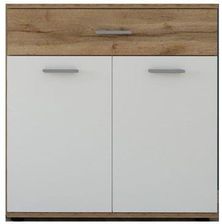 Zdjęcie Wipmeb Komoda Santo Typ E 2D1S Dąb Wotan Biała - Złotoryja