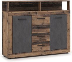 Zdjęcie Wipmeb Komoda Midi Luna B 2D4S Old Style Dark Matera - Bieżuń