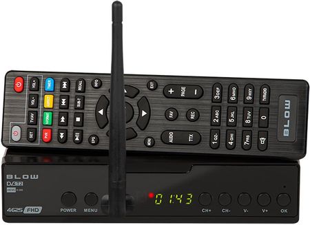 Tuner cyfrowy telewizji naziemnej DVB-T2 BLOW 4625FHD + WIFI