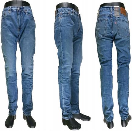 Levi's 512 jeansy męskie Slim 288331110 nowa kolekcja Levis oryg. - W32/L36