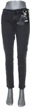Diesel Slandy Zip jeansy damskie rurki z zamkami 00SPUI-0680I oryg. W33/L32
