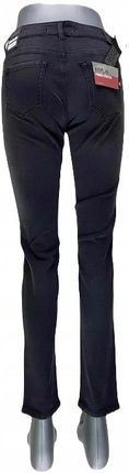 Damskie jeansy Replay Faaby - Slim czarne wyszczuplające oryginalne W28/L30