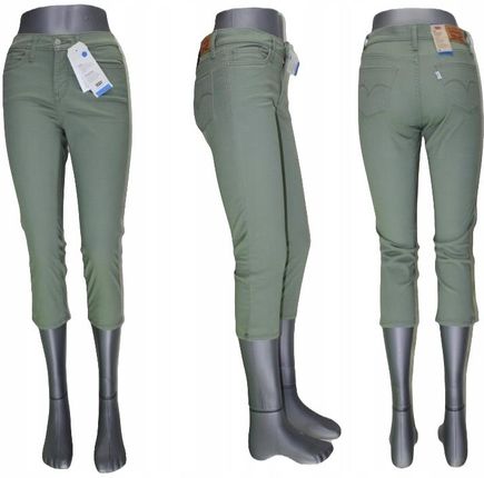 Levi's 311 spodnie damskie -Skinny Capri A00860001- rurki oryg. Levis - W27