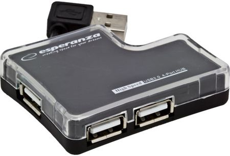 Esperanza Hub 4 Porty EA124 USB 2.0 (E5905784769905)