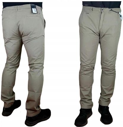 Męskie spodnie Guess - M72B10W8B61 - Slim niski stan oryginalne - W36/L34