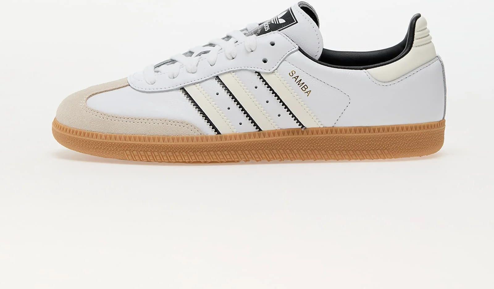 新品24.5／Samba OG \"Cloud White/Core Black Adidas Samba OG Cloud White Core Black – Happybyhype