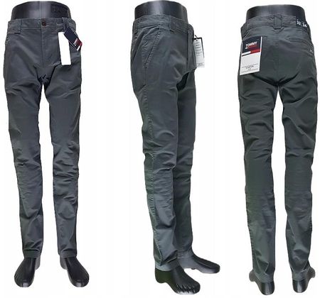 Spodnie Tommy Jeans Scanton - DMODM09595 Slim oryg. nowa kolekcja - W38/L34