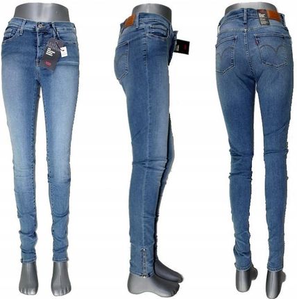Levi's 310 jeansy damskie 560410020 rurki z zamkami oryg. Levis - W28/L34