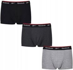Zdjęcie Bokserki Męskie Reebok C82602 Sports Trunk Redgrave Szare S - Strzelce Opolskie