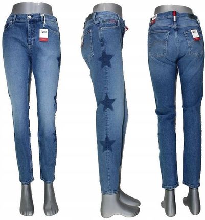 Tommy Hilfiger jeansy Tommy Jeans Izzy DW0DW04157 -Slim wysoki stan W28/L34