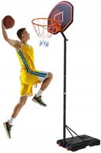 Active Hobby Profesjonalna Tablica do Koszykówki Kosz ze Stojakiem Regulowanym max 310cm