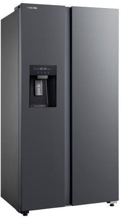 Lodówka Toshiba SBS GR-RS755WI-PMJ(05) Side by Side 177,5cm Stalowa - zdjęcie 6