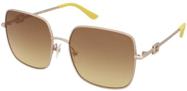 Gafas De Sol Guess GU7906-H Para Mujer, Color Gold, Diseño Deportivo Y Moderno