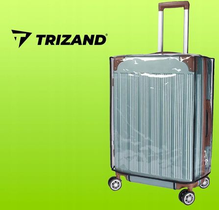 Pokrowiec na Dużą Walizkę Podróżną Ochronny Etui Bagaż Duży L Przezroczysty - zdjęcie 4