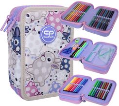 Zdjęcie Coolpack Jumper 3 Piórnik Z Wyposażeniem Trzykomorowy White Bunny - Nowy Dwór Mazowiecki